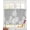 Light Gray White, variant on White Dandelion Sheer Curtains 63 Inch Length 2 Panels Set for Living Room/Bedroom, Spring Flowers Botanical Vintage Black Kitchen Curtains Grommet Semi-Sheer Curtains Window Treatments 42"x63"x2
