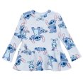 thumbnail image 2 of Disney Lilo & Stitch Peplum T-Shirt and Pants Newborn to Big Kid, 2 of 5