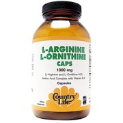UPC 015794010241 product image for L-Arginine 500 mg with B-6 by Country Life 50 Vegetarian Capsules | upcitemdb.com