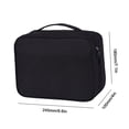thumbnail image 2 of Riousery Waterproof Electronics Organizer Travel Bag for Cable Accessories Storage, Multifunctional Portable Case, Black, 2 of 7