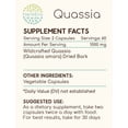 thumbnail image 5 of HerbEra Quassia Capsules, Herbal Dietary Supplement for Digestive Support, Quassia (Quassia amara) Dried Bark Capsules, Natural, 120 Capsules, 5 of 6