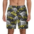 thumbnail image 2 of Goofa White Retro Off-Road Vehicle Printed Men's Swim Trunks Board Shorts Quick Dry Mens Swimming Trunks with Compression Liner,Breathable Fit Hawaii Beach Shorts-XX-Large, 2 of 9