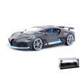 thumbnail image 1 of Diecast Car w/Display Case - 2019 Bugatti DIVO, Dark Gray - Showcasts 34526 - 1/24 scale Diecast Model Toy Car, 1 of 3