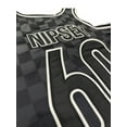 thumbnail image 5 of Nipsey Hussle Men's Headgear Classics Boogie #60 Embroidered Basketball Jersey (XXX-Large, Black), 5 of 5