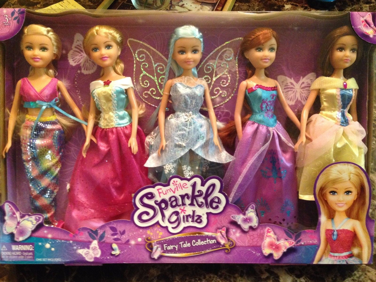 sparkle girlz mega set