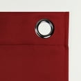 thumbnail image 5 of Sun Zero Oslo Extreme 100% Blackout Grommet Curtain Panel, 52"X63", Holiday Red, 1-Piece Single Panel, 5 of 10