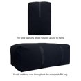 thumbnail image 2 of Bolsa de lona extra grande DoYike de 100 L, color negro, 2 of 7