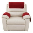 thumbnail image 1 of Garayma 3 Pcs Recliner Covers Armrest Covers with Storage Pockets Headrest Cover Armchair Slipcovers Sofa Recliner Protector Red, 1 of 6