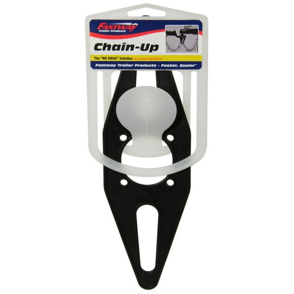 Fastway Trailer Trailer Safety Chain Holder 82-00-3065 Chain Up; Use To Eliminate Clanking/Sparking/Wear Of Dragging Safety Chains; For Single Ball Mount; Single