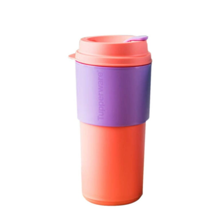Tupperware Plastic Tumbler - 1pc, Pink, 490ml, Size: One Size