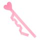 thumbnail image 3 of Cinta de gabinete con forma de corazón de San Valentín, decoración para el día de San Valentín, adorno colgante versátil Rosa, 3 of 7