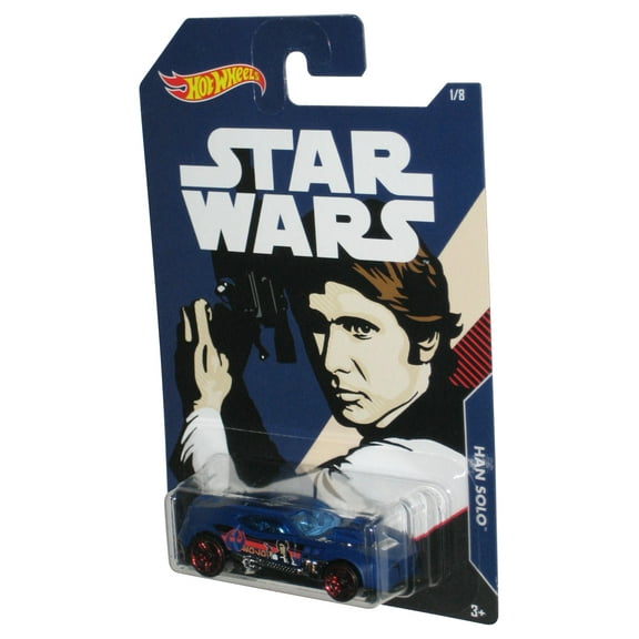Hot Wheels Star Wars Han Solo (2017) Mattel Twinduction Blue Toy Car 1/8