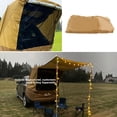 thumbnail image 3 of Car Tent SUV Shelter Awning Rooftop Truck Camper Camping Canopy Sunshade Outdoor, 3 of 22