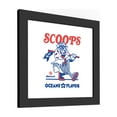 thumbnail image 5 of Gallery Pops Stranger Things 4 - Retro Food Scoops Ahoy Wall Art, Black Framed Version, 12" x 12", 5 of 5