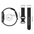 thumbnail image 3 of Pulsera de silicona deportiva de color sólido a prueba de sudor con ajuste cómodo y amplia compatibilidad compatible con Smartwatch, 3 of 6