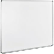 Global Industrial Magnetic Whiteboard - 60 x 48 - Steel Surface