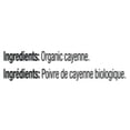 thumbnail image 3 of Simply Organic Cayenne Pepper 71g, 3 of 4