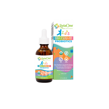 LiviaOne™ Organic Liquid Kids Probiotics - Plant based probiotics for children and toddlers - 2oz