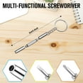thumbnail image 4 of 13 Pieces Mini Watch Screwdriver Jeweler Watch Screwdriver Set 0.6-2.0 mm with 13 Extra Replace Blades, 4 of 7