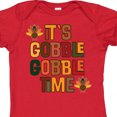 thumbnail image 4 of Inktastic Thanksgiving Gobble Time Turkey Boys or Girls Baby Bodysuit, 4 of 5