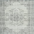 thumbnail image 1 of Ahgly Company Machine Washable Indoor Square Traditional Dark Goldray Area Rugs, 3' Square, 1 of 7