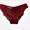 Wine, variant on Lumosvexa Women's Lace Panties Lightweight Low Waist Bowknot Cute Casual Daily Wear Briefs XL