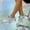 H-Clear, variant on Kcodviy Solid Women's Lace-Up Platform Women's Breathable Mesh Casual Sneaker Color Large Size Flying Sneaker Laces Women Knitted Women's