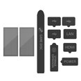 thumbnail image 3 of Dust Cover Dustproof Plug For Anti Dust Dirt Series S X Accessories Compact Durable B, 3 of 6