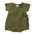 thumbnail image 1 of Kids Coveralls Kimono Robe Newborn Linen Yarn Robe Baby Solid Romper Infant Japanese Pajamas Barboteuse Bebe Garçon Green 18 Months-24 Months, 1 of 4