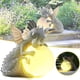 thumbnail image 2 of ER Estatua de animal de dragón para decoración del hogar, patio, dragón de meditación, esculturas de dinosaurios de resina y estatuas de jardín, luces LED, estatua de jardín, dragón de meditación Excelente Rendimiento, 2 of 5