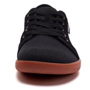 HOBIBEAR Wide Toe Box Shoes for Women Outdoor Trail Running Minimalist Sneakers Black Brown US 8