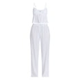 thumbnail image 3 of No Boundaries Eyelet Cami and Pants Sleep Set, 2-Piece, Women's XS-XXL, 3 of 4