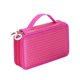thumbnail image 1 of Bolsa de Almacenamiento Caja de Lápiz Cepillo Maquillaje de 2 Capas Color Rojo, 1 of 9
