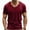 Wine, variant on YLSDY Muscle Men’s V Neck Shirts Casual Short Sleeve Gym Athletic T Shirt Fashion Tee Top Workout Bodybuilding Shirts Blue S