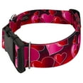 thumbnail image 3 of Country Brook Petz® 1 1/2 inch Deluxe Romantic Hearts Dog Collar, Large, 3 of 5
