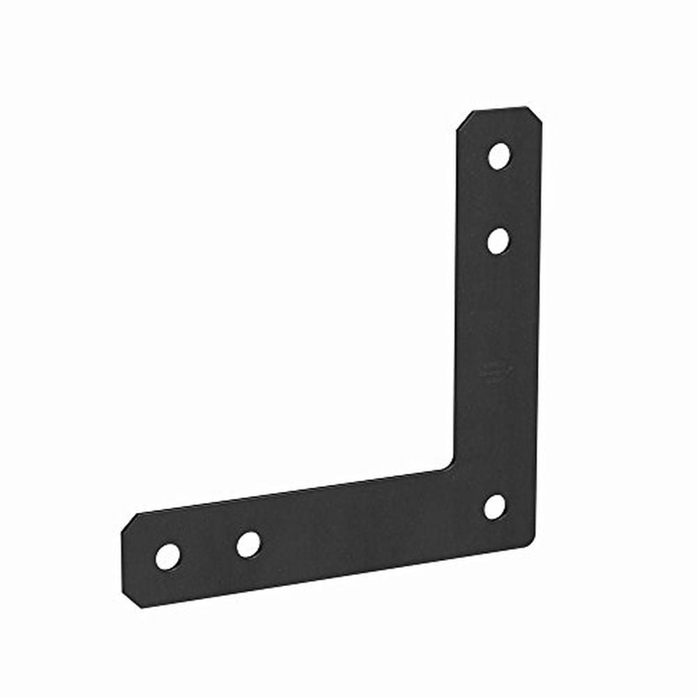 Simpson Strong-Tie L-Strap Heavy-Duty Bracket - Steel, Architectural Finish - 12 x 12 In — Standard Mounting Hardware, Drop-In Replacement