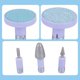 thumbnail image 3 of Cortaúñas eléctrico, tijeras pa pedicura, cortaúñas portátil, juego de manicura, de uñas pa niños pequeños, niños, adultos y niños Zulema Cortauñas eléctrico, 3 of 8