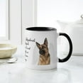 thumbnail image 6 of CafePress - German Shepherd Angel Mug - 11 oz Ceramic Mug - Novelty Coffee Tea Cup, 6 of 6