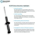 thumbnail image 5 of Shocks Struts,ECCPP 4pcs Shocks Absorbers Struts kits fit for 2011-2013 for Chrysler 200,2007-2010 for Chrysler Sebring,2008-2013 for Dodge Avenger compatible with 339247 339248 341479, 5 of 5
