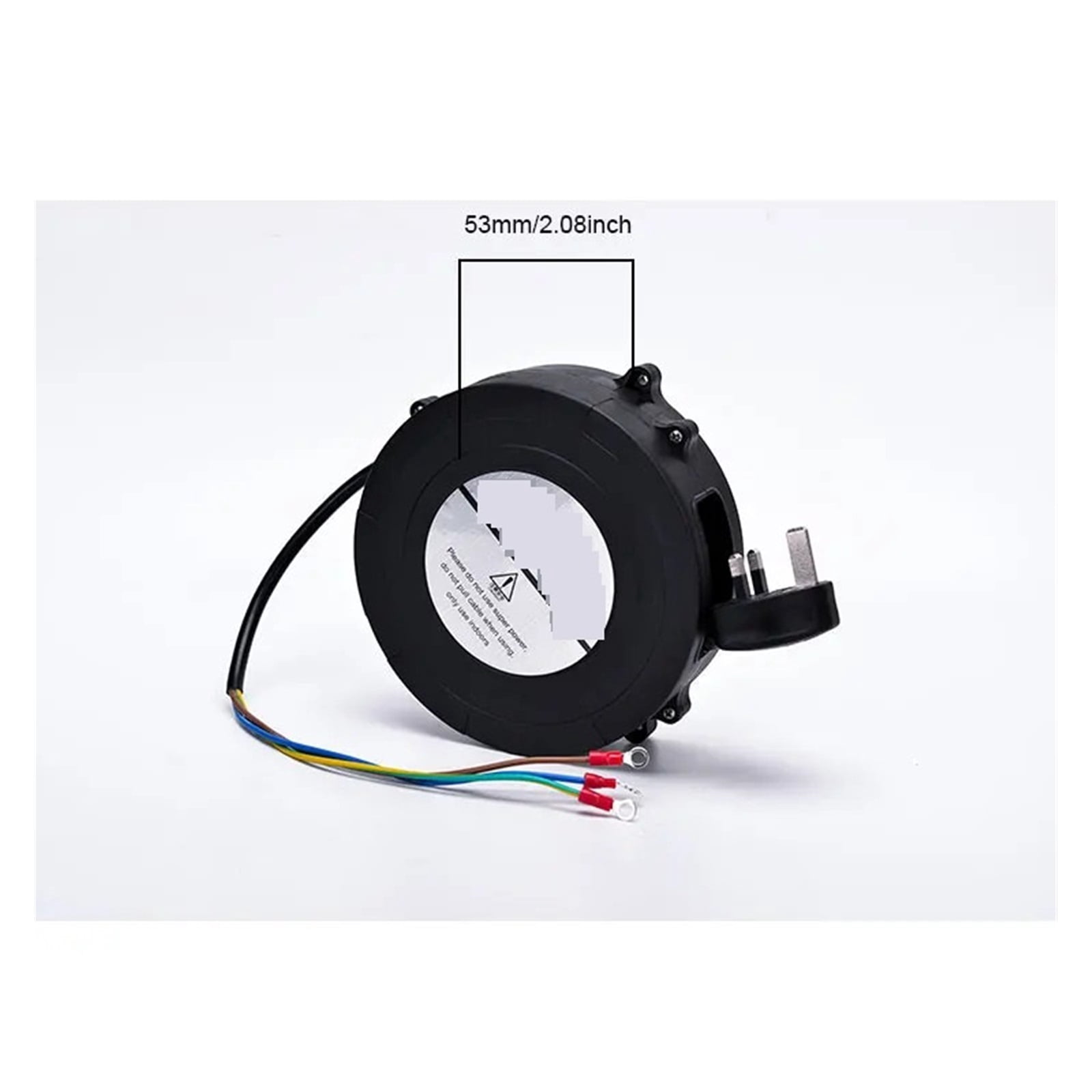 3pin 1-5meters Cable Reel Drum Electric Cord Reel Retractable
