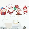 thumbnail image 3 of RKSTN Fall Decorations for Home Santa Fawn Snowman Window Decoration Wall Sticker Decorations, 3 of 5