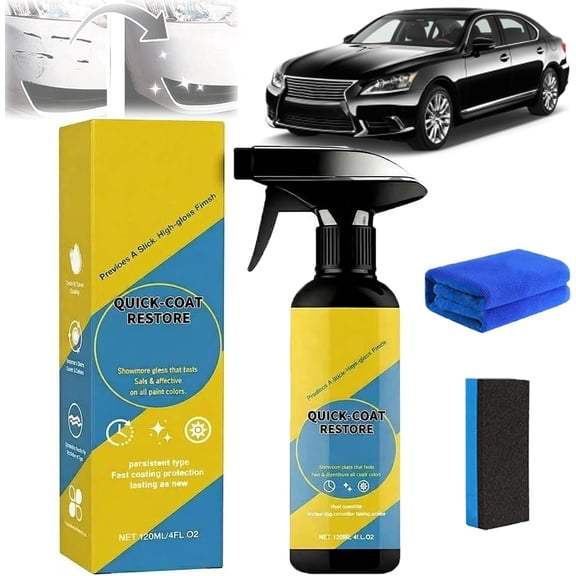 2026 Upgrade Nano Quick Coat Restore - Quick Effect Coating Agent for Car, Car Nano Quick-Coat Restore-Coating Spray from Germany, German Car Coating Spray for Shine & Protection (1)