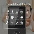 thumbnail image 5 of AGPTEK A02S 16GB MP3 Player with FM Radio, Voice Recorder, 70 Hours Playback and Expandable Up to 128GB, Black, 5 of 5