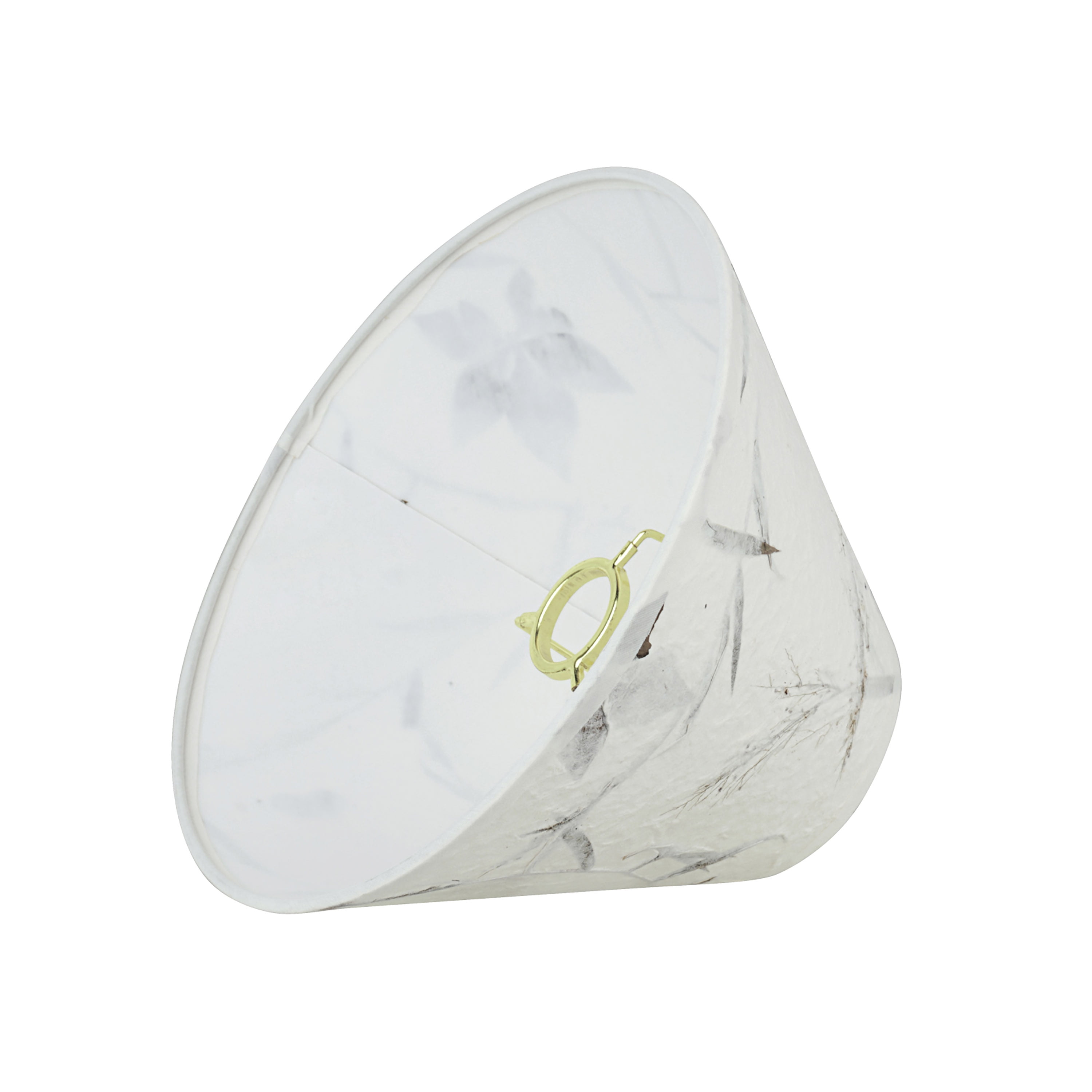 Aspen Creative 58752 Transitional Hardback Empire Shape UNO Construction Lamp Shade in Off White, 10" Wide (4" x 10" x 7")