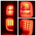 Spyder 2007-2013 Toyota Tundra V2 Light Bar LED Tail Lights - Red Clear main image 1
