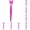 Hot Pink*10, variant on Goowood Personalized Pens Bulk 10 Pcs Hot Pink Custom Butterfly Ballpoint Pen with Name Logo Engraved Wedding Favors Business