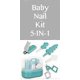 thumbnail image 2 of Baby Nail Set - 5 in 1 baby grooming set, baby manicure set and pedicure set for newborns, babies and toddlers, 2 of 4