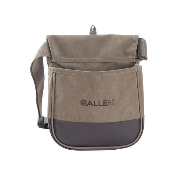 Allen Company Select Canvas Double Compartment Shell Bag, Olive Drab