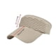 thumbnail image 2 of Sombrero para el sol al aire libre de verano,Sombrero con visera para mujer Sombrero de copa vacío de punto Sombrero con visera para mujer Tecnología innovadora, 2 of 8