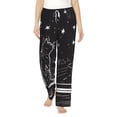 thumbnail image 2 of Lsque Star Gazing Cat Illustration Print Women's Pajama Pants, Lounge Pant - Comfortable Home Wear,Elastic Waistband, Stylish Design-X-Large, 2 of 9